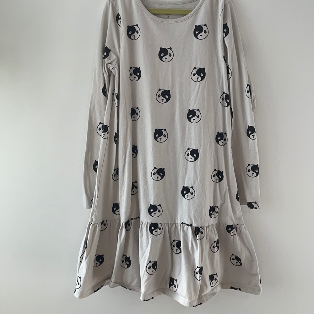 Tea Collection Girls Panda Dress